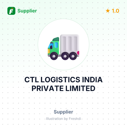 CTL LOGISTICS INDIA PRIVATE LIMITED – summary card, no photo uploaded yet