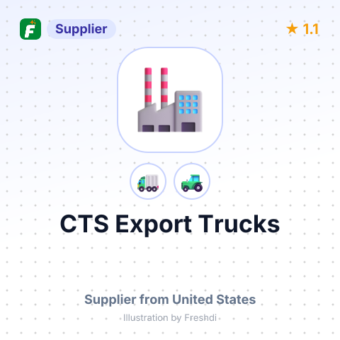 CTS Export Trucks – summary card, no photo uploaded yet