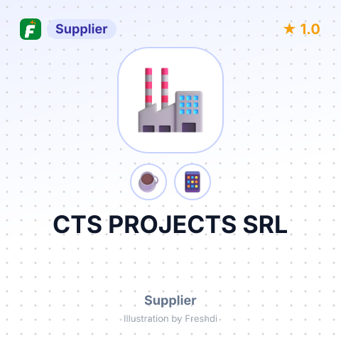 CTS PROJECTS SRL – summary card, no photo uploaded yet