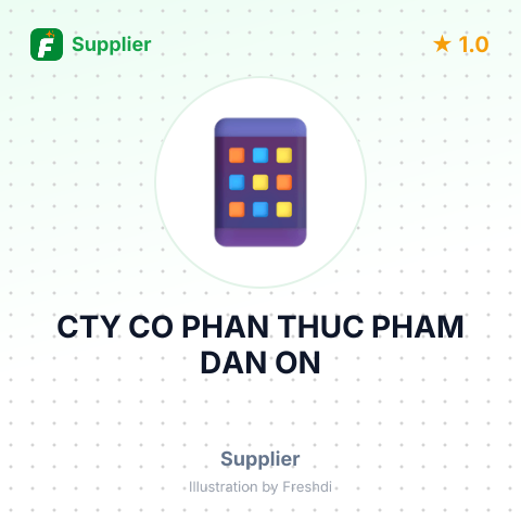 CTY CO PHAN THUC PHAM DAN ON – summary card, no photo uploaded yet