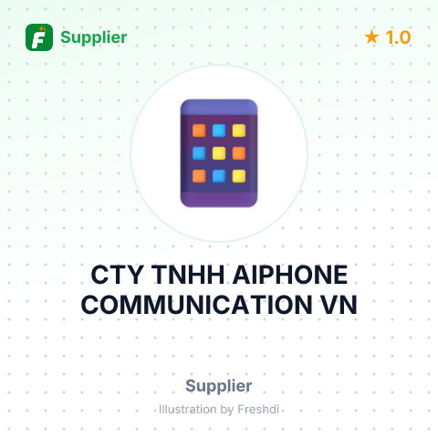 CTY TNHH AIPHONE COMMUNICATION VN – summary card, no photo uploaded yet