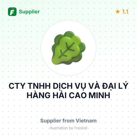 CTY TNHH DỊCH VỤ VÀ ĐẠI LÝ HÀNG HẢI CAO MINH – summary card, no photo uploaded yet