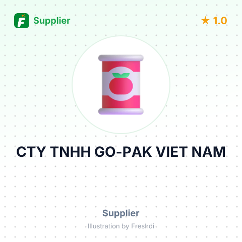 CTY TNHH GO-PAK VIET NAM – summary card, no photo uploaded yet