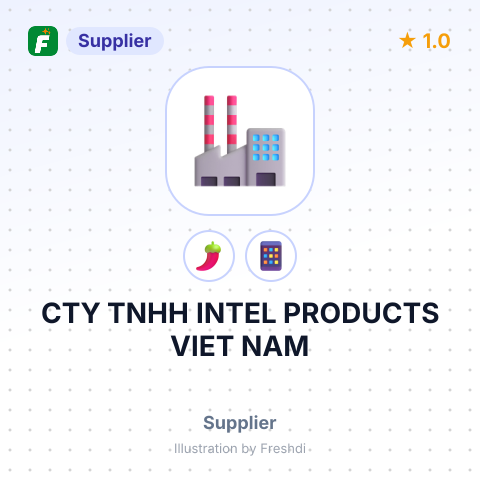 CTY TNHH INTEL PRODUCTS VIET NAM – summary card, no photo uploaded yet
