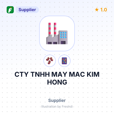 CTY TNHH MAY MAC KIM HONG – summary card, no photo uploaded yet