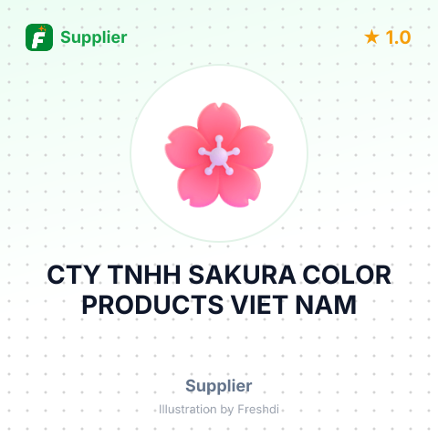 CTY TNHH SAKURA COLOR PRODUCTS VIET NAM – summary card, no photo uploaded yet