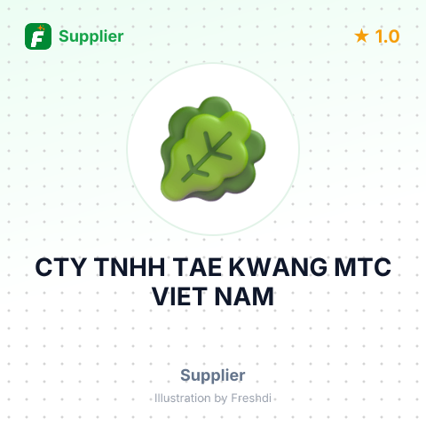 CTY TNHH TAE KWANG MTC VIET NAM – summary card, no photo uploaded yet