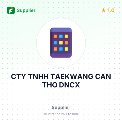 CTY TNHH TAEKWANG CAN THO DNCX – summary card, no photo uploaded yet