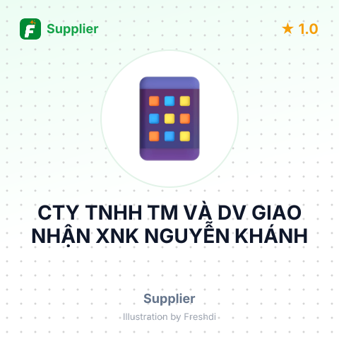 CTY TNHH TM VÀ DV GIAO NHẬN XNK NGUYỄN KHÁNH – summary card, no photo uploaded yet