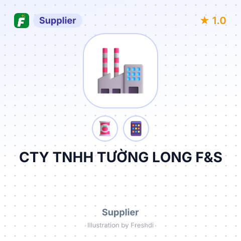 CTY TNHH TƯỜNG LONG F&S – summary card, no photo uploaded yet