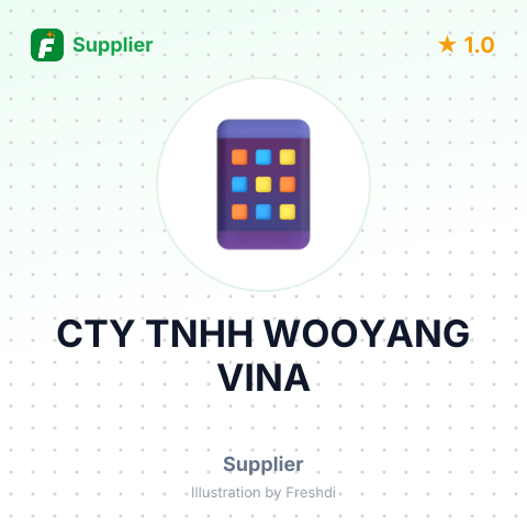 CTY TNHH WOOYANG VINA – summary card, no photo uploaded yet