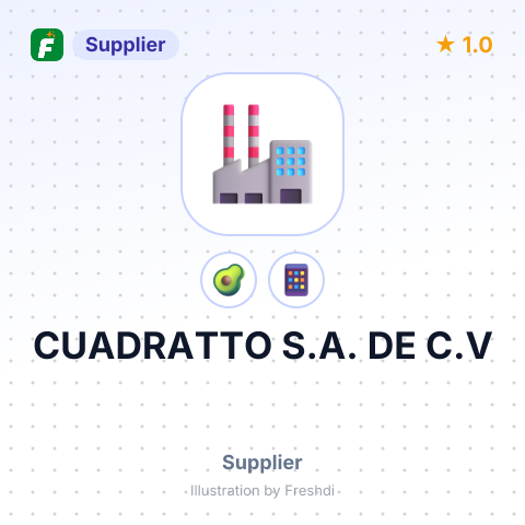 CUADRATTO S.A. DE C.V – summary card, no photo uploaded yet