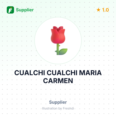 CUALCHI CUALCHI MARIA CARMEN – summary card, no photo uploaded yet