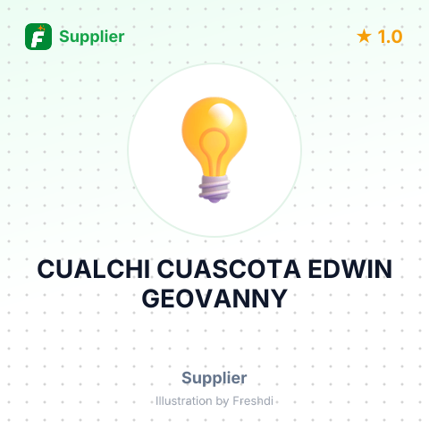 CUALCHI CUASCOTA EDWIN GEOVANNY – summary card, no photo uploaded yet