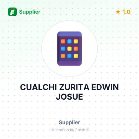 CUALCHI ZURITA EDWIN JOSUE – summary card, no photo uploaded yet