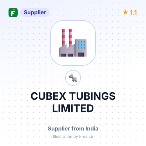 CUBEX TUBINGS LIMITED – summary card, no photo uploaded yet