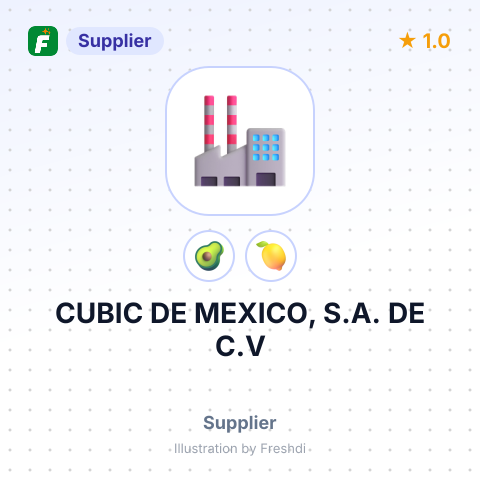 CUBIC DE MEXICO, S.A. DE C.V – summary card, no photo uploaded yet