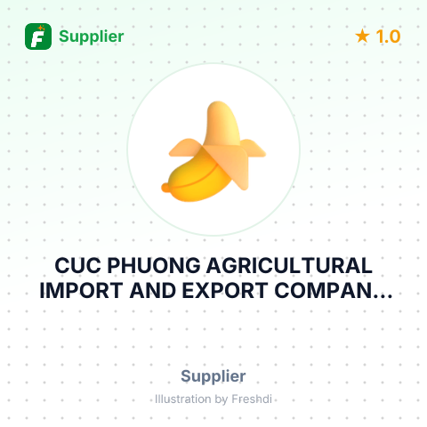 CUC PHUONG AGRICULTURAL IMPORT AND EXPORT COMPANY LIMITED – summary card, no photo uploaded yet