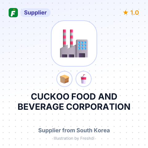 CUCKOO FOOD AND BEVERAGE CORPORATION – summary card, no photo uploaded yet