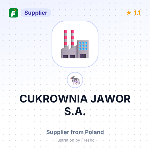 CUKROWNIA JAWOR S.A. – summary card, no photo uploaded yet