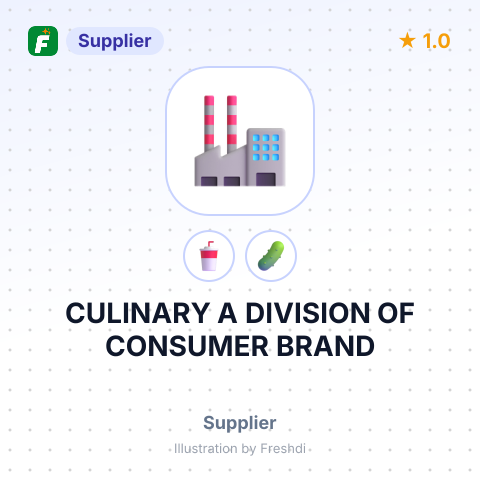 CULINARY A DIVISION OF CONSUMER BRAND – summary card, no photo uploaded yet
