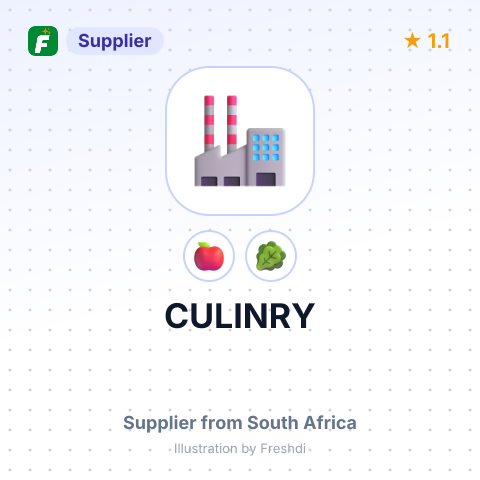 CULINRY – summary card, no photo uploaded yet