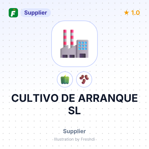 CULTIVO DE ARRANQUE SL – summary card, no photo uploaded yet