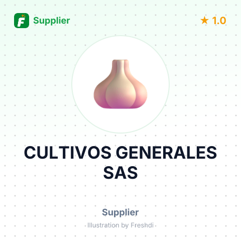CULTIVOS GENERALES SAS – summary card, no photo uploaded yet