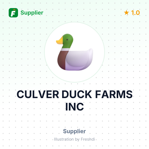 CULVER DUCK FARMS INC – summary card, no photo uploaded yet
