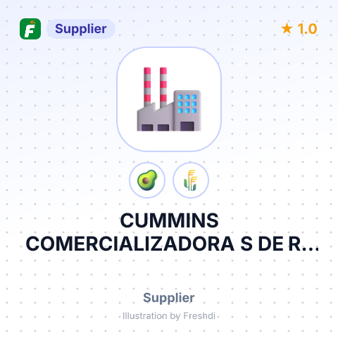 CUMMINS COMERCIALIZADORA S DE RL DE CV – summary card, no photo uploaded yet