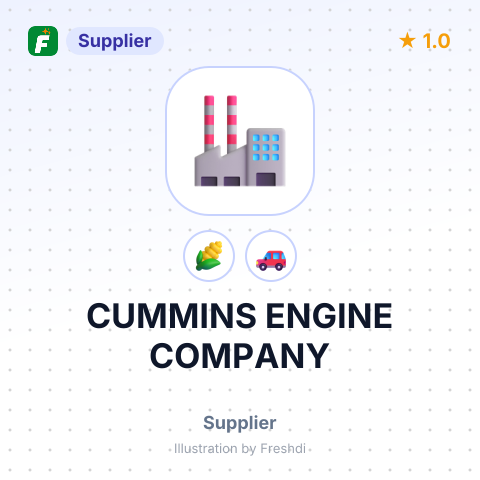 CUMMINS ENGINE COMPANY – summary card, no photo uploaded yet