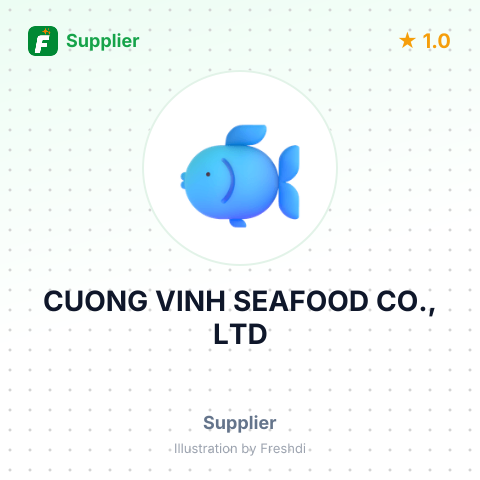 CUONG VINH SEAFOOD CO., LTD – summary card, no photo uploaded yet