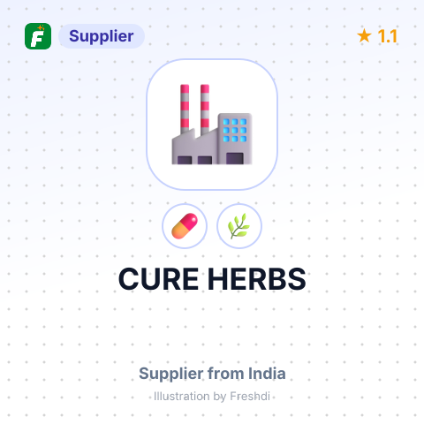 CURE HERBS – summary card, no photo uploaded yet