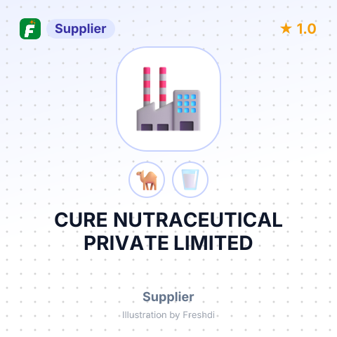 CURE NUTRACEUTICAL PRIVATE LIMITED – summary card, no photo uploaded yet