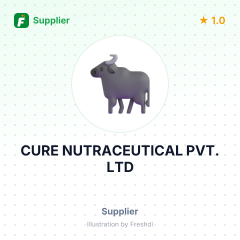 CURE NUTRACEUTICAL PVT. LTD – summary card, no photo uploaded yet