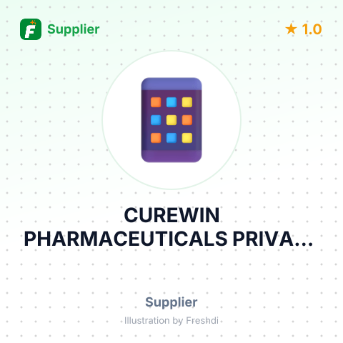 CUREWIN PHARMACEUTICALS PRIVATE LIMITED – summary card, no photo uploaded yet