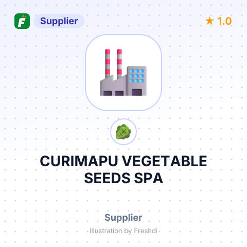 CURIMAPU VEGETABLE SEEDS SPA – summary card, no photo uploaded yet