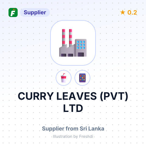 CURRY LEAVES (PVT) LTD – summary card, no photo uploaded yet