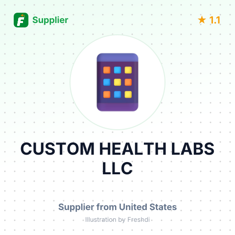 CUSTOM HEALTH LABS LLC – summary card, no photo uploaded yet