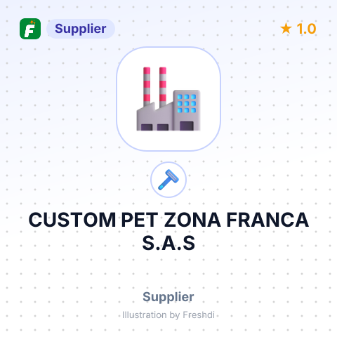 CUSTOM PET ZONA FRANCA S.A.S – summary card, no photo uploaded yet