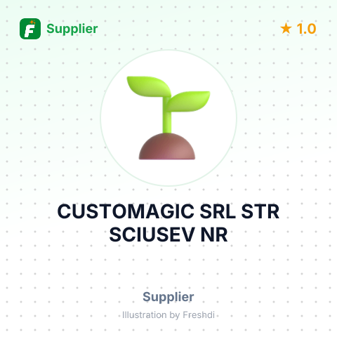 CUSTOMAGIC SRL STR SCIUSEV NR – summary card, no photo uploaded yet