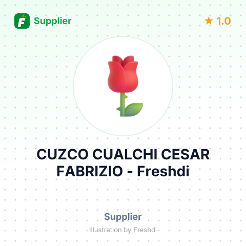 CUZCO CUALCHI CESAR FABRIZIO – summary card, no photo uploaded yet
