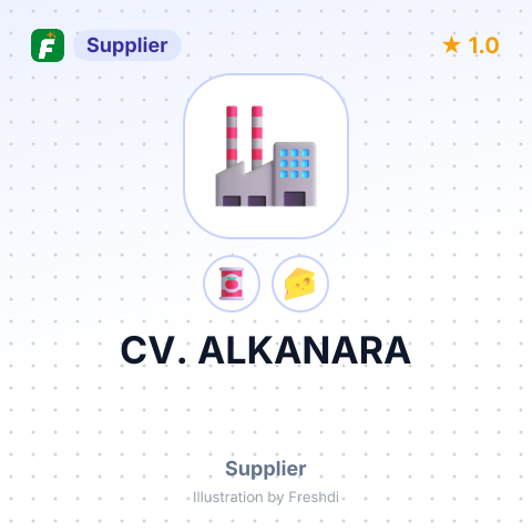 CV. ALKANARA – summary card, no photo uploaded yet
