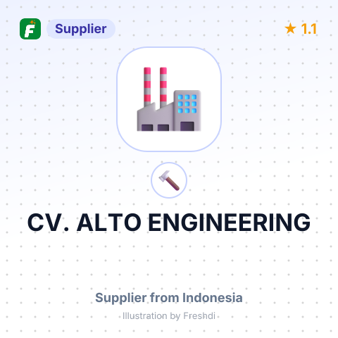 CV. ALTO ENGINEERING – summary card, no photo uploaded yet