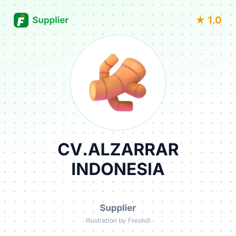 CV.ALZARRAR INDONESIA – summary card, no photo uploaded yet