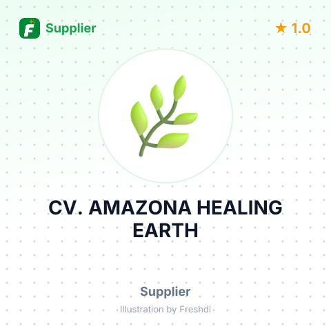 CV. AMAZONA HEALING EARTH – summary card, no photo uploaded yet