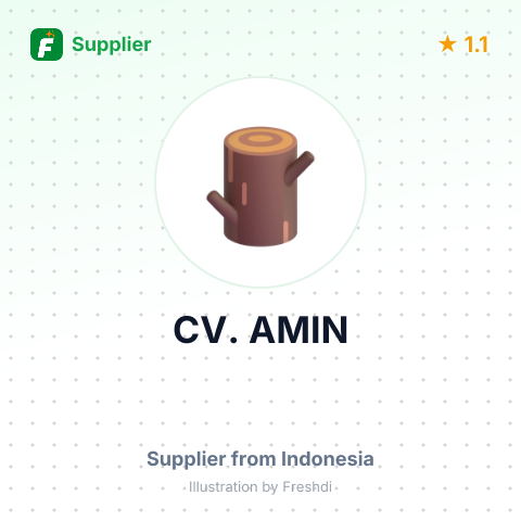 CV. AMIN – summary card, no photo uploaded yet