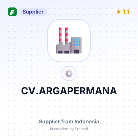 CV.ARGAPERMANA – summary card, no photo uploaded yet