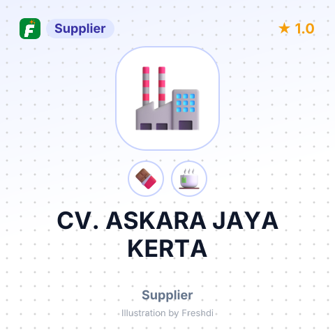 CV. ASKARA JAYA KERTA – summary card, no photo uploaded yet