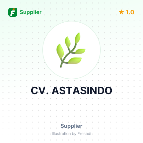 CV. ASTASINDO – summary card, no photo uploaded yet
